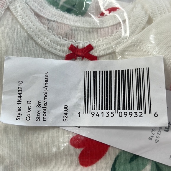 NWT 3mo Carters Daddy’s Little Lady bug outfit - Picture 2 of 2